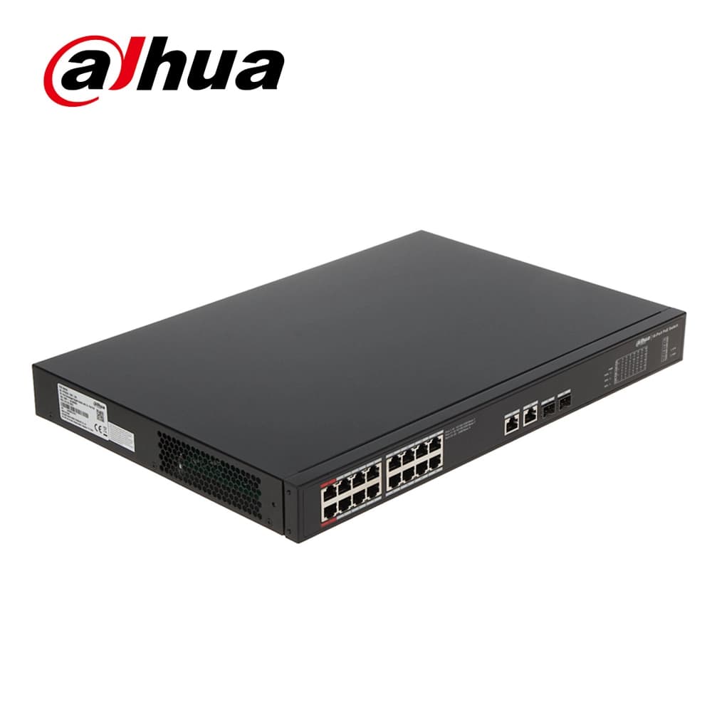 Dahua CS4220-16GT-135 16 Port Gigabit PoE Switch - Image 1