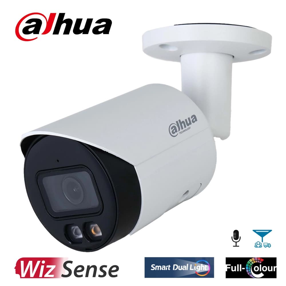 Dahua IPC-HFW2449S-S-IL-0360B 4MP Sesli IP Bullet Kamera thumbnail 2