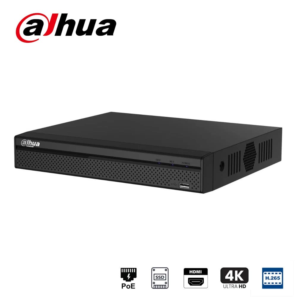 Dahua NVR4216-16P-4KS3 16 Kanal PoE NVR Kayıt Cihazı - Image 1