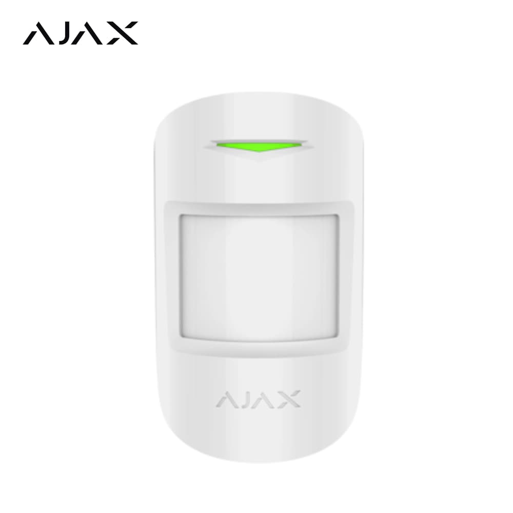 Ajax MotionProtect Kablosuz Pır Hareket Dedektörü Beyaz - Image 1