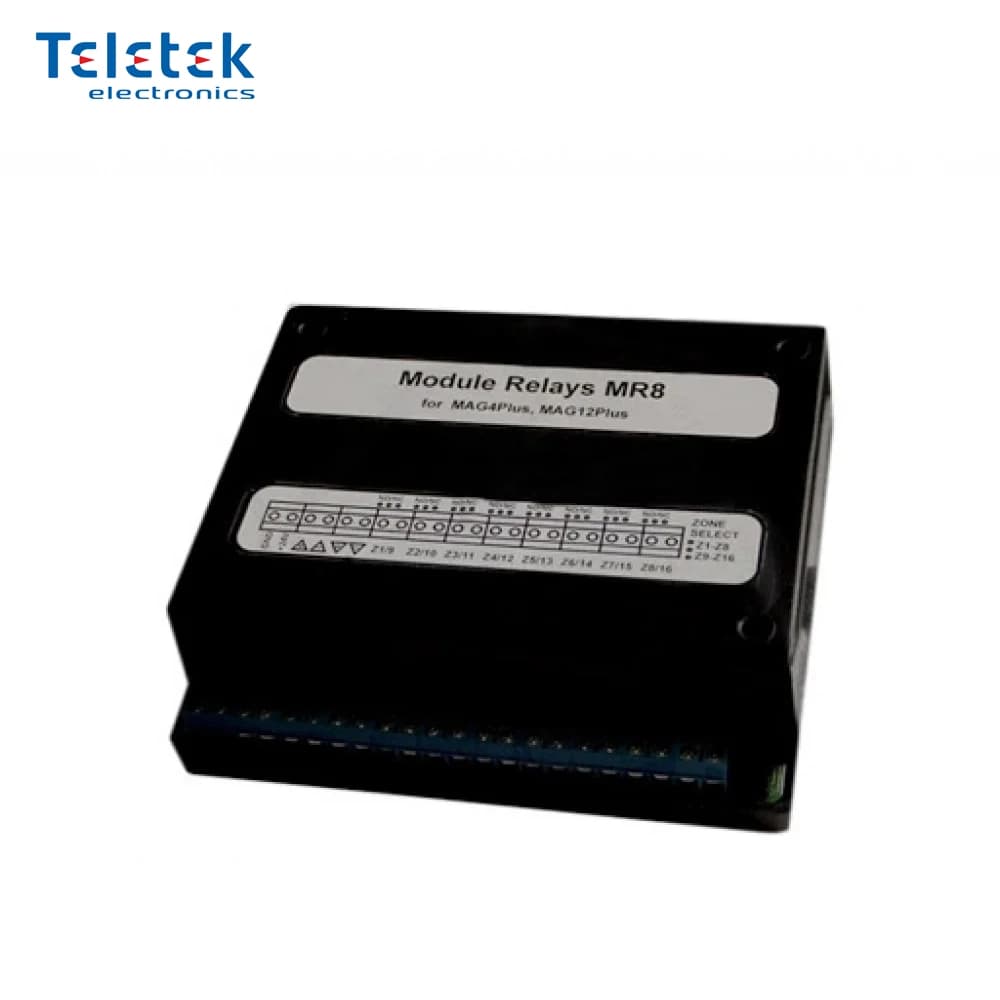 Teletek MR8 Konvansiyonel Röle Genişleme Modülü - Image 1
