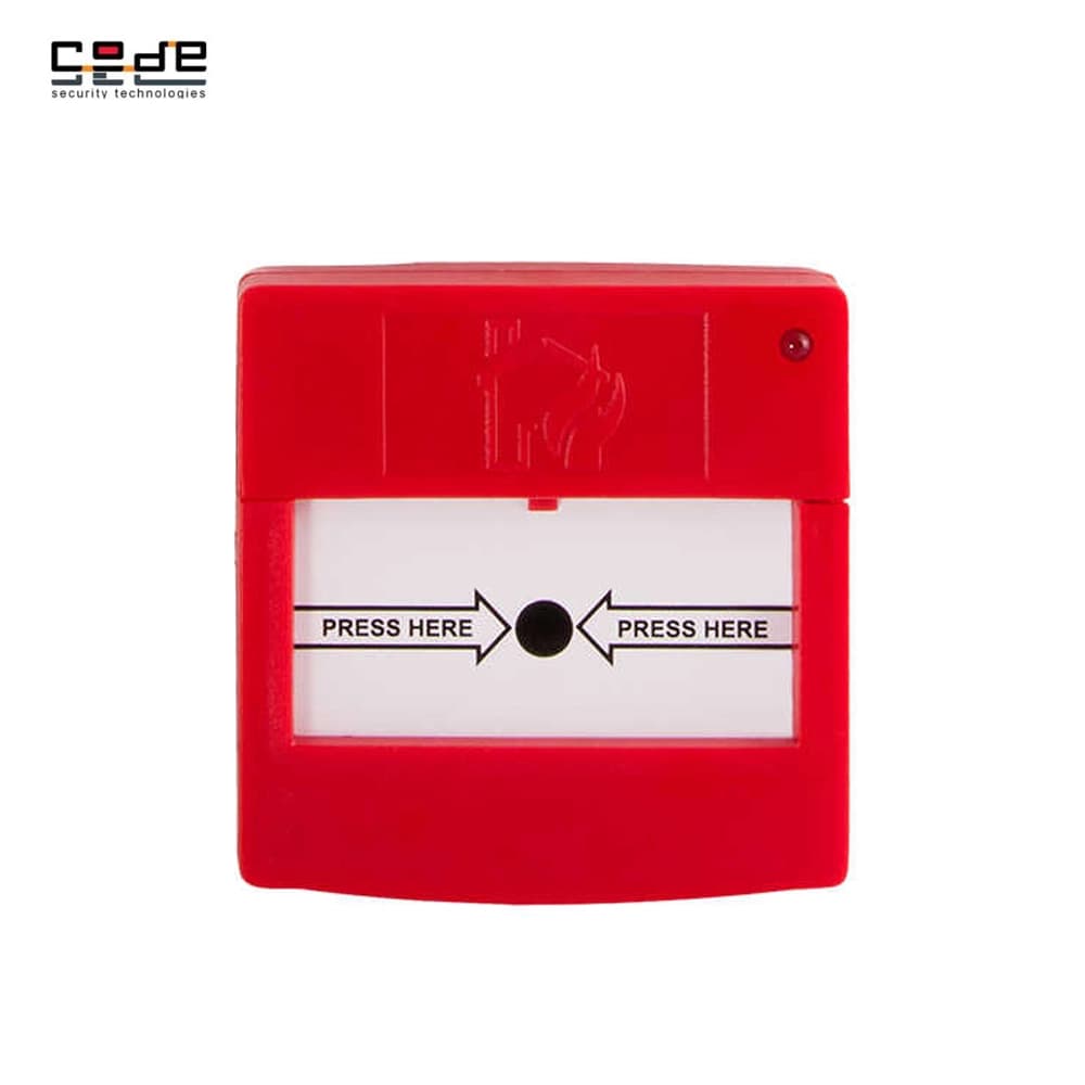 Codesec CP-312-I İzolatörlü Adresli Yangın İhbar Butonu - Image 1