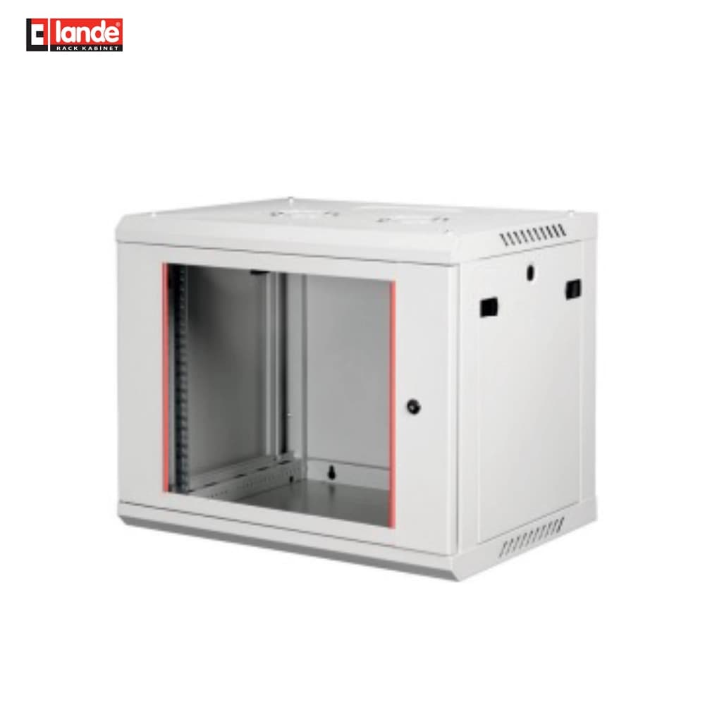 Lande LN-WB-06U6045-CC-A 6U Duvar Tipi Kabinet - Image 1