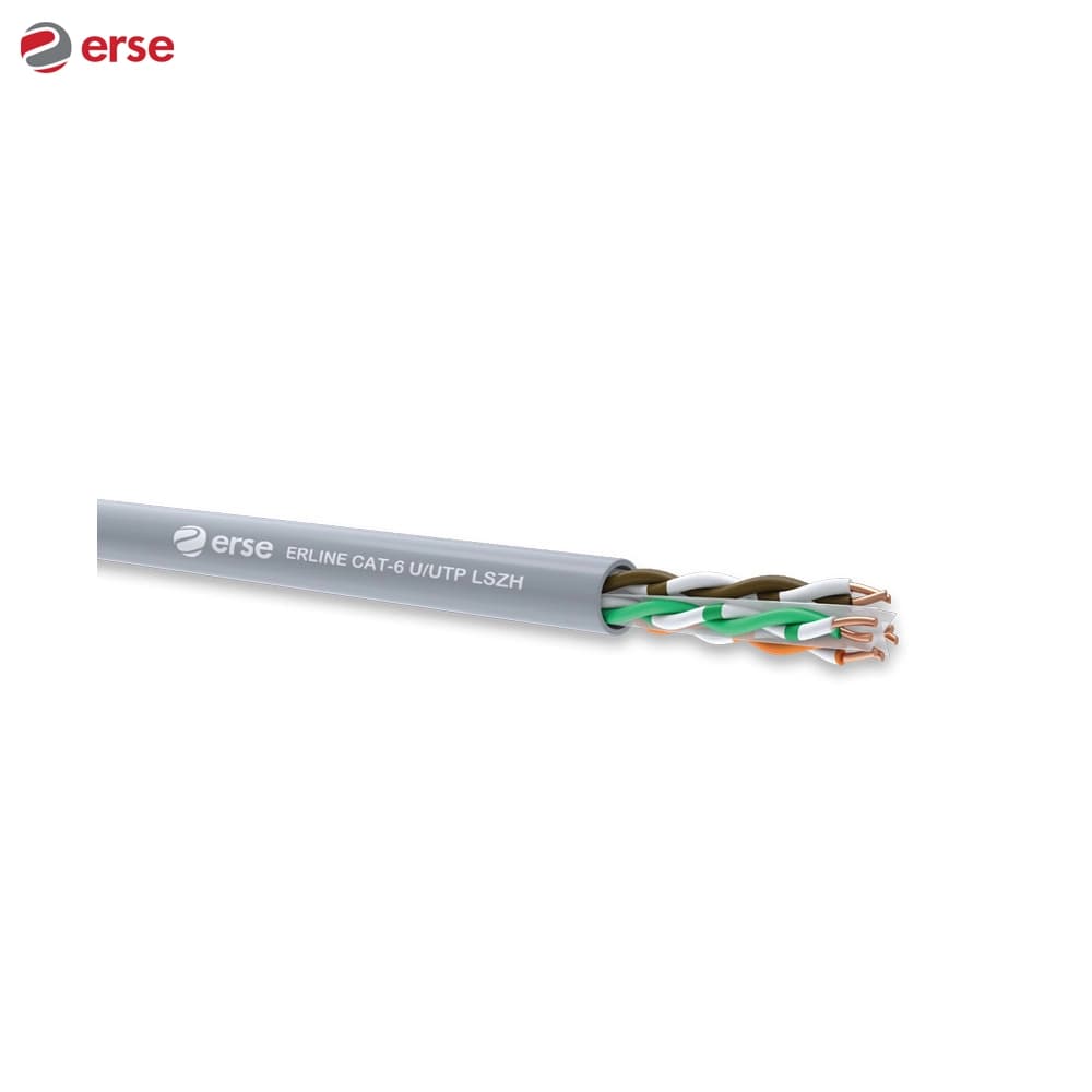 Erse U/UTP LSZH Cat6 Network Data Kablosu - Image 1
