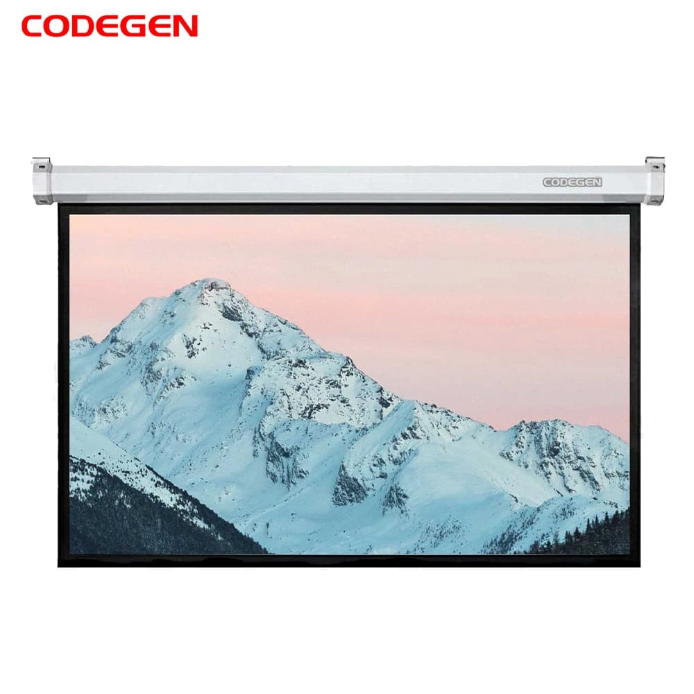 Codegen EX-40 Uzaktan Kumandalı Motorlu Projeksiyon Perdesi - Image 1