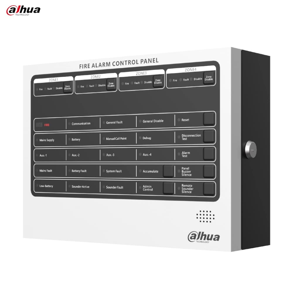 Dahua HY-C102-8 8 Bölgeli Konvansiyonel Yangın Alarm Paneli - Image 1