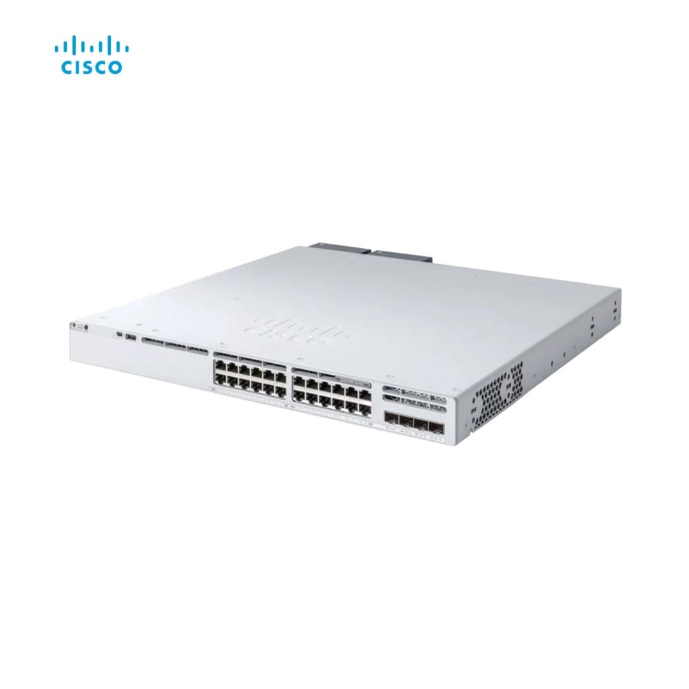Cisco C9300L-24P-4G-E 24 Port Gigabit Poe Switch - Image 1