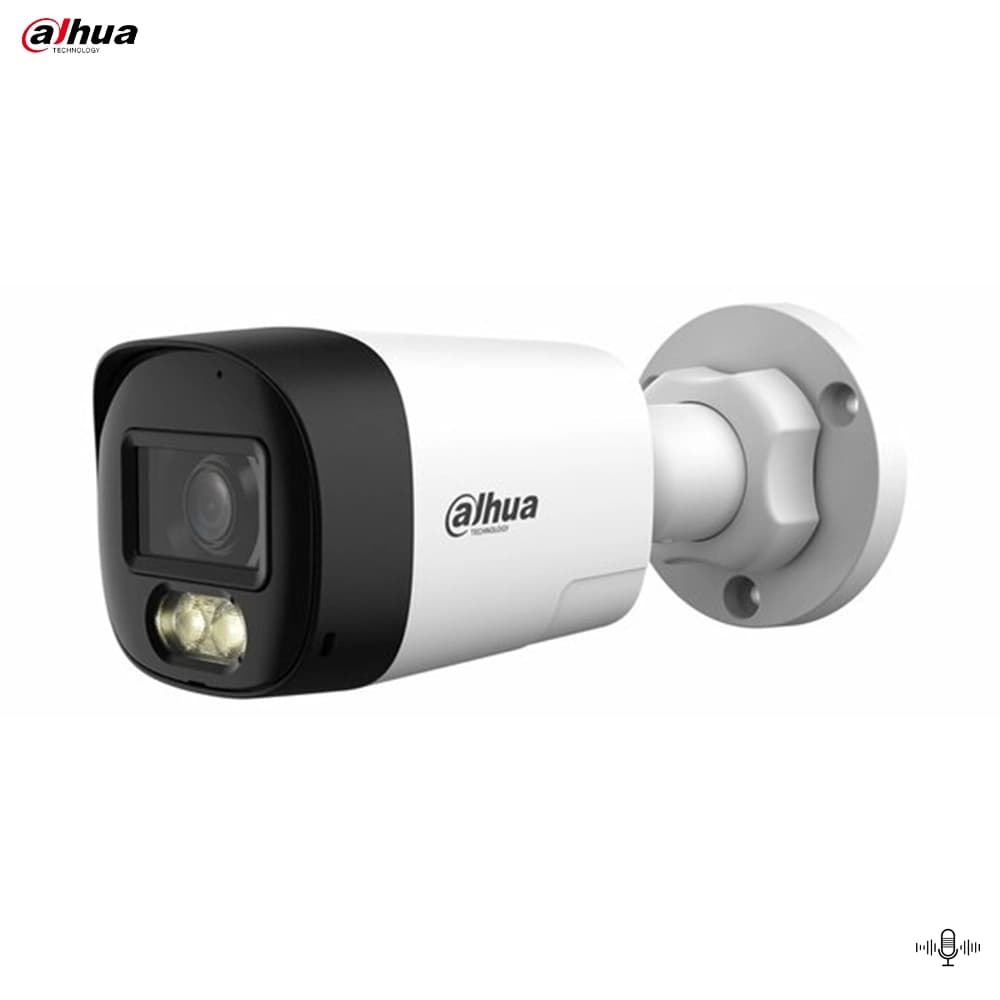 Dahua HAC-HFW1200RL-IL-T 2MP Analog HD Sesli Bullet Kamera - Image 1