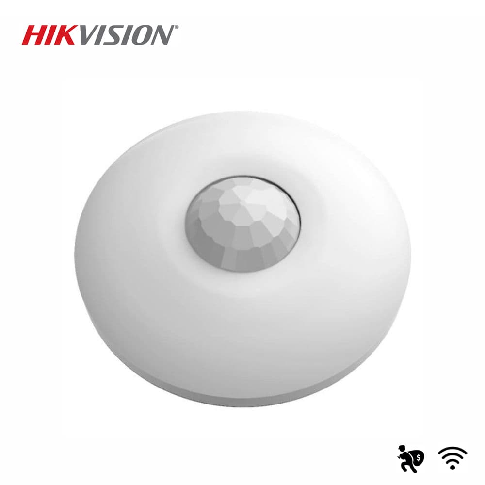 Hikvision DS-PDCL12-EG2-WE Kablosuz Tavan Pır Dedektörü - Image 1