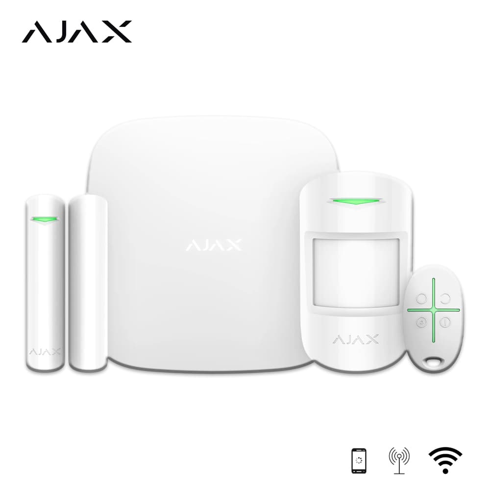 Ajax StarterKit Plus Kablosuz Alarm Seti Beyaz - Image 1