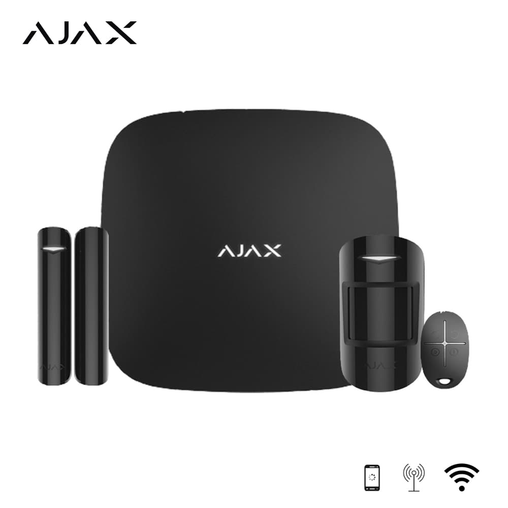Ajax StarterKit Plus Kablosuz Alarm Seti Siyah - Image 1