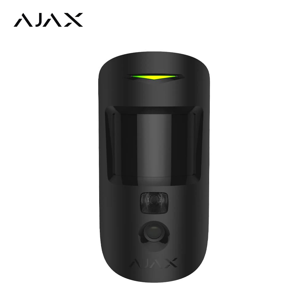 Ajax MotionCam PhOD Kablosuz Kameralı Pır Dedektörü Siyah - Image 1