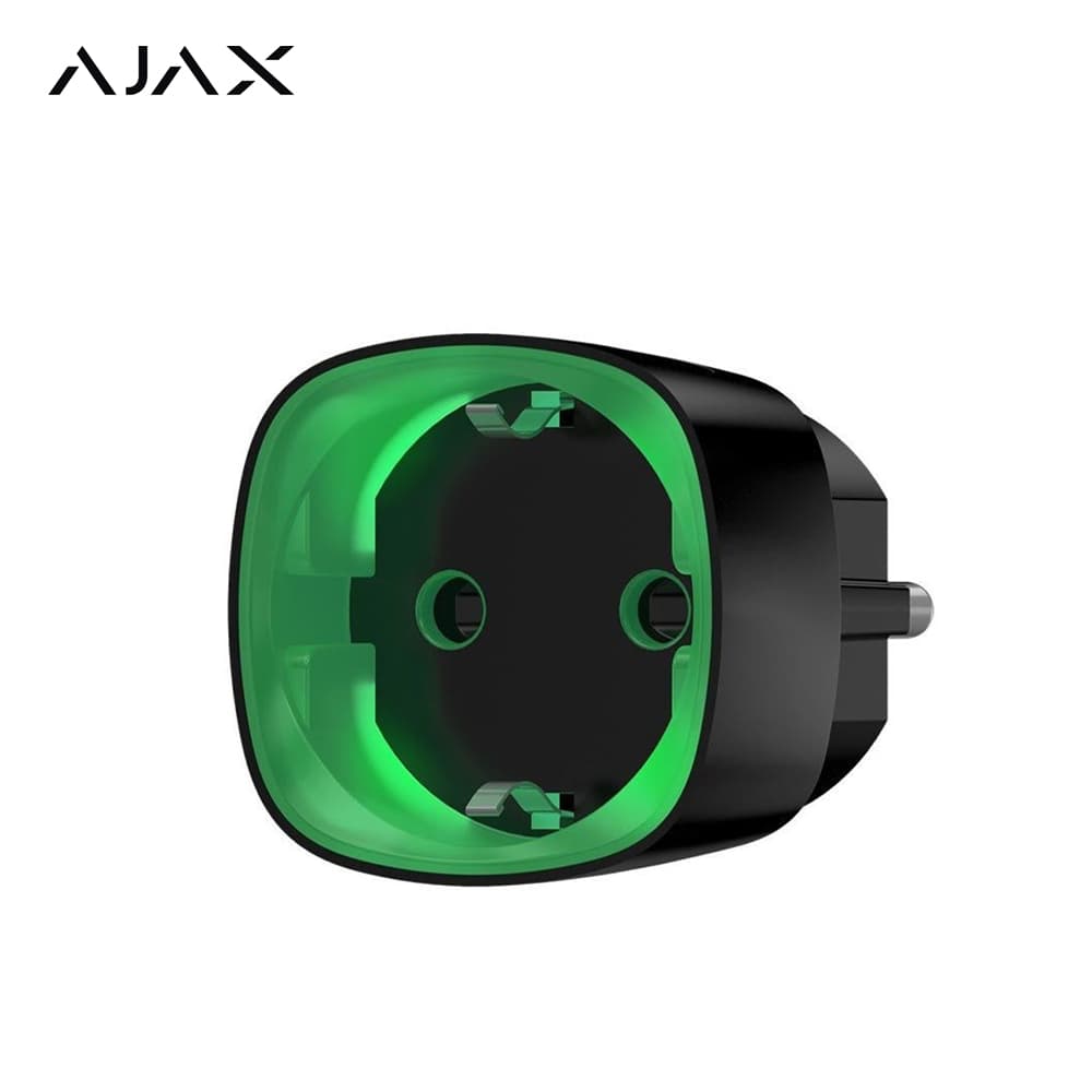 Ajax Socket Kablosuz Akıllı Priz Siyah - Image 1