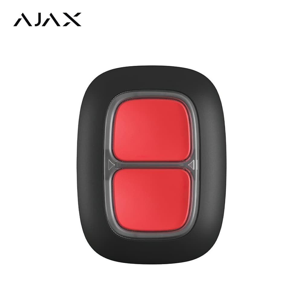 Ajax Double Button Kablosuz Panik Butonu Siyah - Image 1