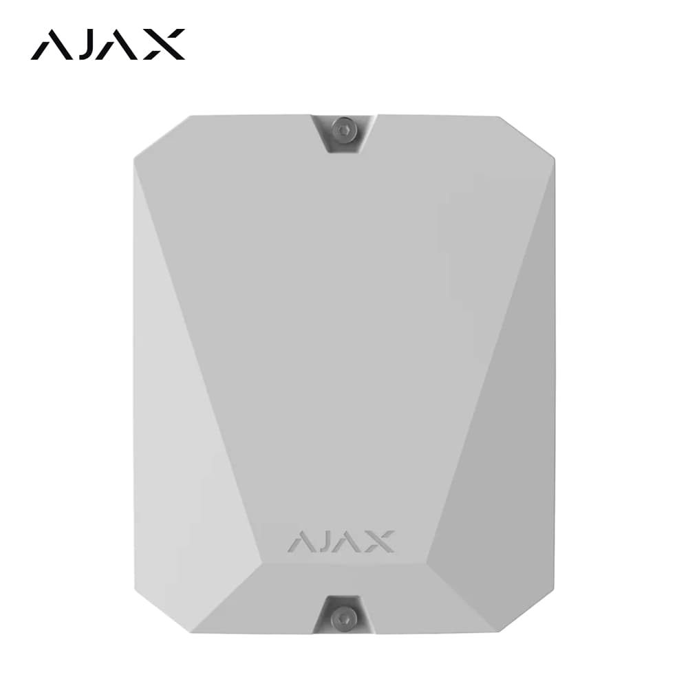 Ajax MultiTransmitter Kablosuz Zone Entegrasyon Modülü Beyaz - Image 1