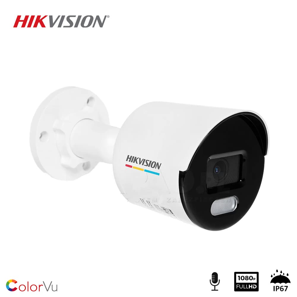 Hikvision DS-2CD1027G0-LUF 2MP Sesli IP Bullet Kamera - Image 1