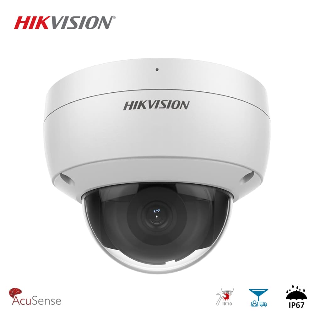Hikvision DS-2CD3123G2-ISU 2MP Sesli IP Dome Kamera - Image 1