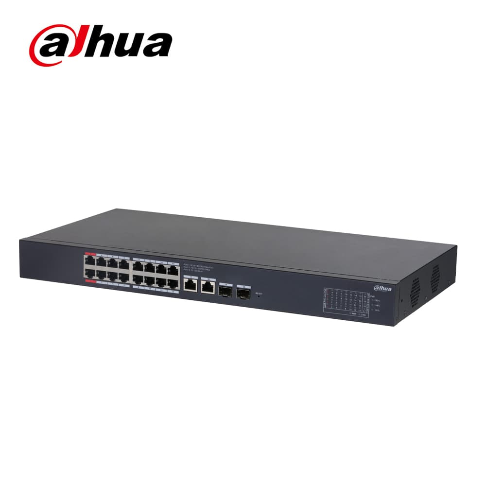 Dahua CS4220-16GT-190 16 Port Gigabit PoE Switch - Image 1