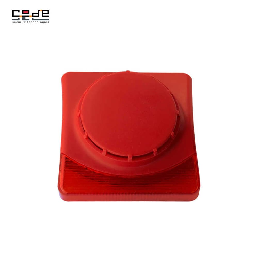 Codesec SR-280 Konvansiyonel Flaşörlü Yangın İhbar Sireni - Image 1