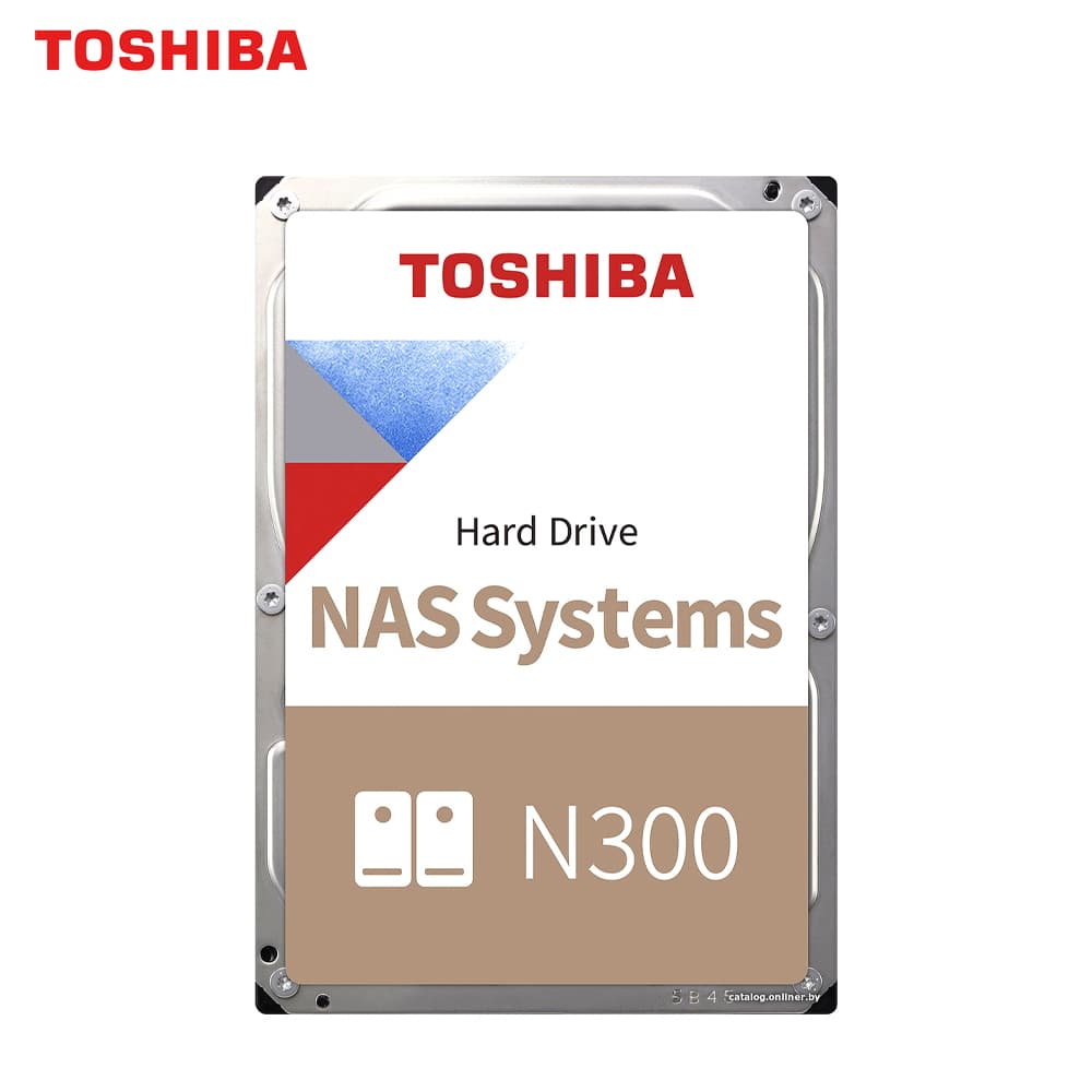 Toshiba HDWG480UZSVA N300 8TB NAS Hard Disk - Image 1