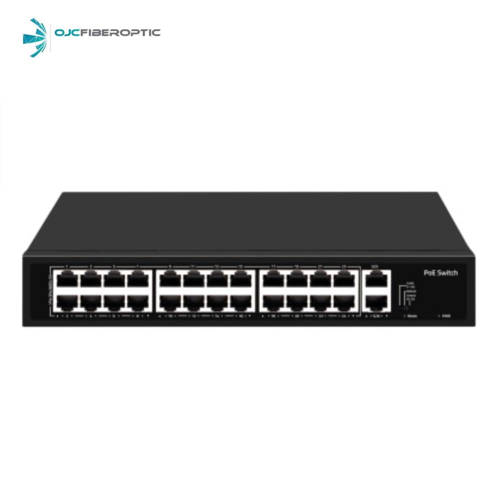 ODS ODS-24P2U-300 24 Port PoE Switch - Image 1
