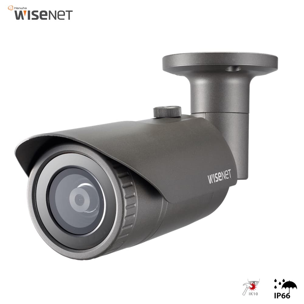 Hanwha Wisenet QNO-6012R1 2MP IP IR Bullet Kamera - Image 1