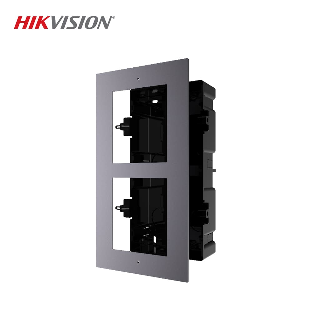 Hikvision DS-KD-ACF2/PLASTIC İkili İnterkom Modül Braketi - Image 1