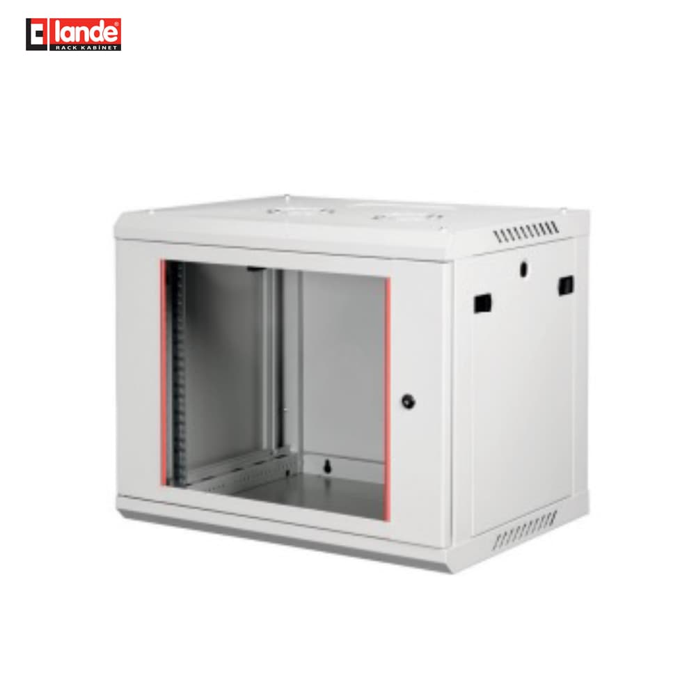 Lande LN-WB-09U6045-CC-A 9U Duvar Tipi Kabinet - Image 1