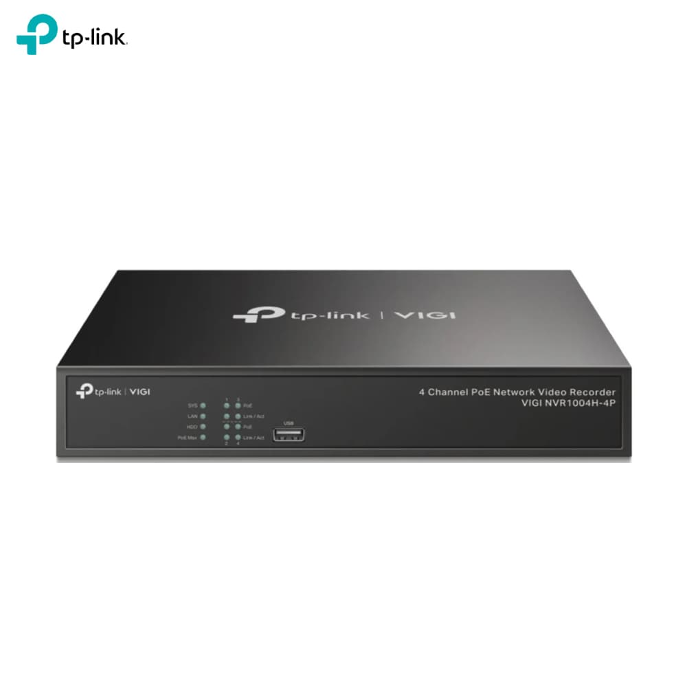 TP-Link VIGI NVR1004H 4 Kanal NVR Kayıt Cihazı - Image 1