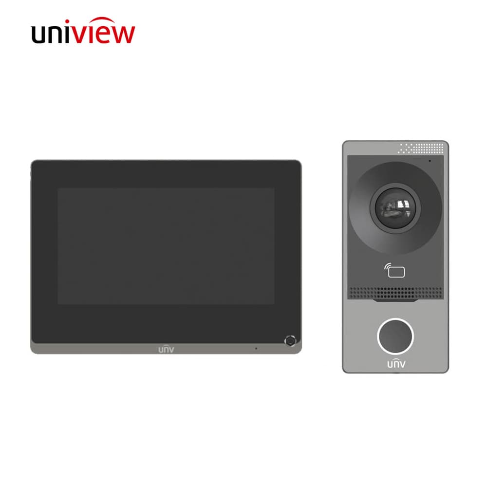 UNV Uniview KIT-201S-372S Villa Tipi IP İnterkom Seti - Image 1
