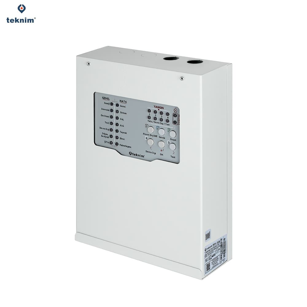 Teknim TFP-3124 4 Zone Konvansiyonel Yangın Alarm Paneli - Image 1
