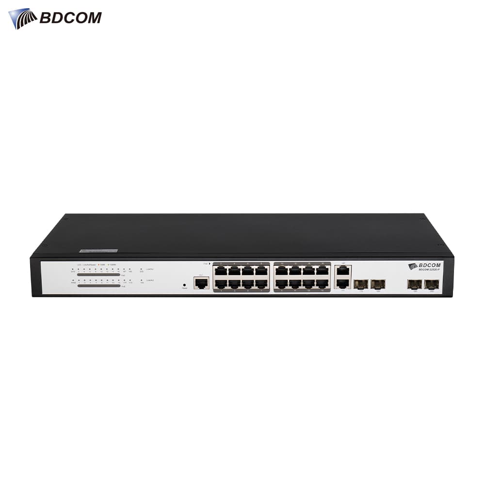BDCOM S2520-P 16 Port Gigabit Network PoE Switch - Image 1