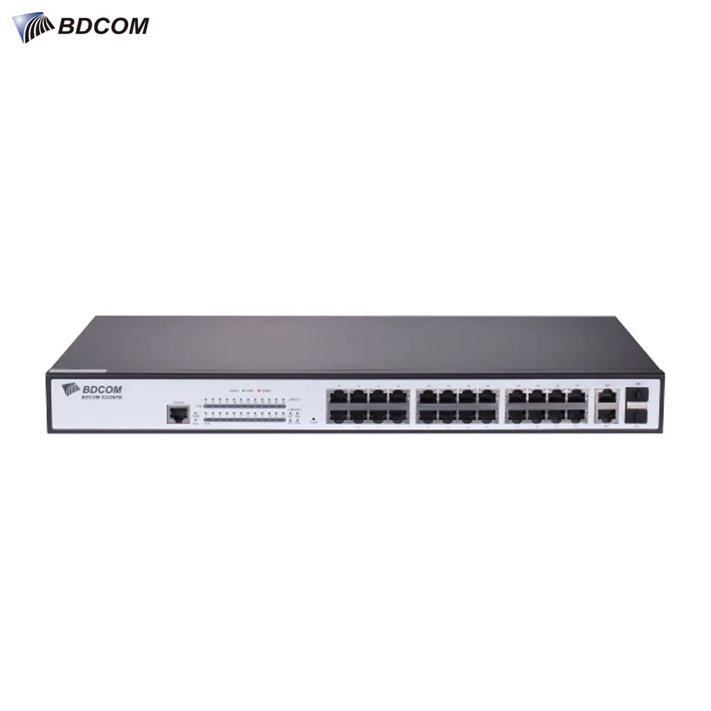 BDCOM S2226-P 24 Port Network PoE Switch - Image 1