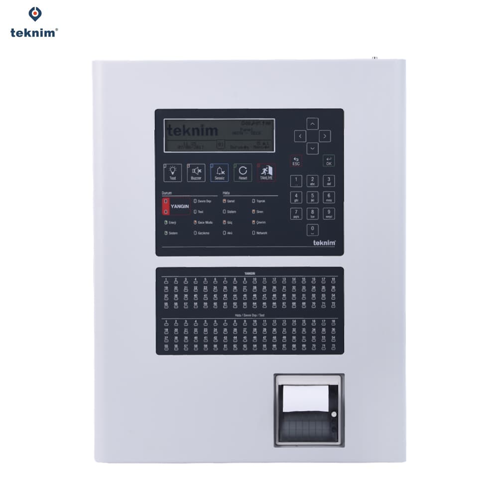 Teknim TFP-2111 Tek Loop Adresli Yangın Alarm Paneli - Image 1