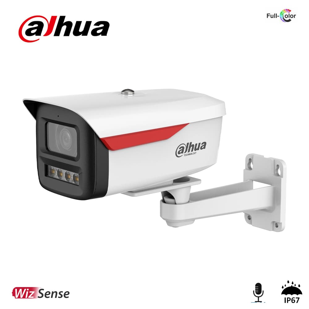 Dahua IPC-HFW2449M-S-LED-B-PRO 4MP Sesli IP Bullet Kamera - Image 1