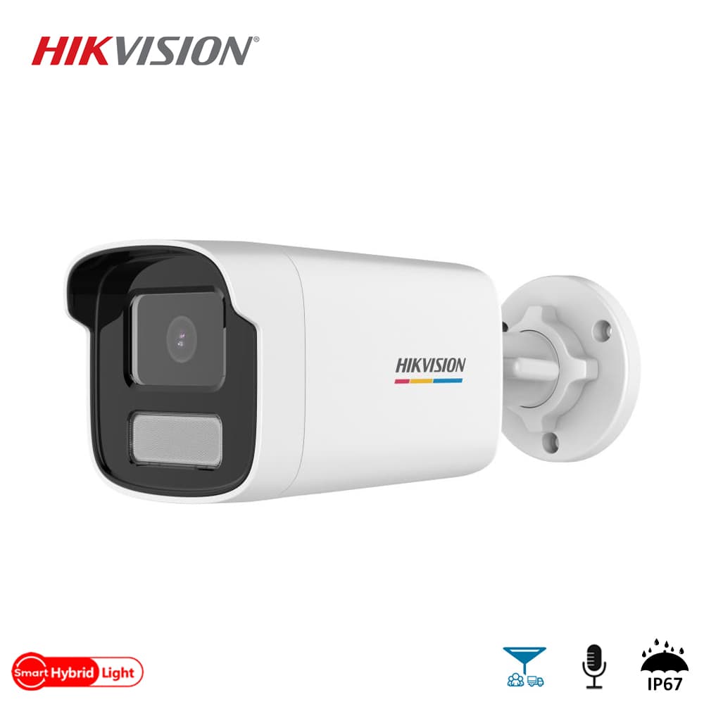 Hikvision DS-2CD1T47G2H-LIUF 4MP Sesli IP Bullet Kamera - Image 1