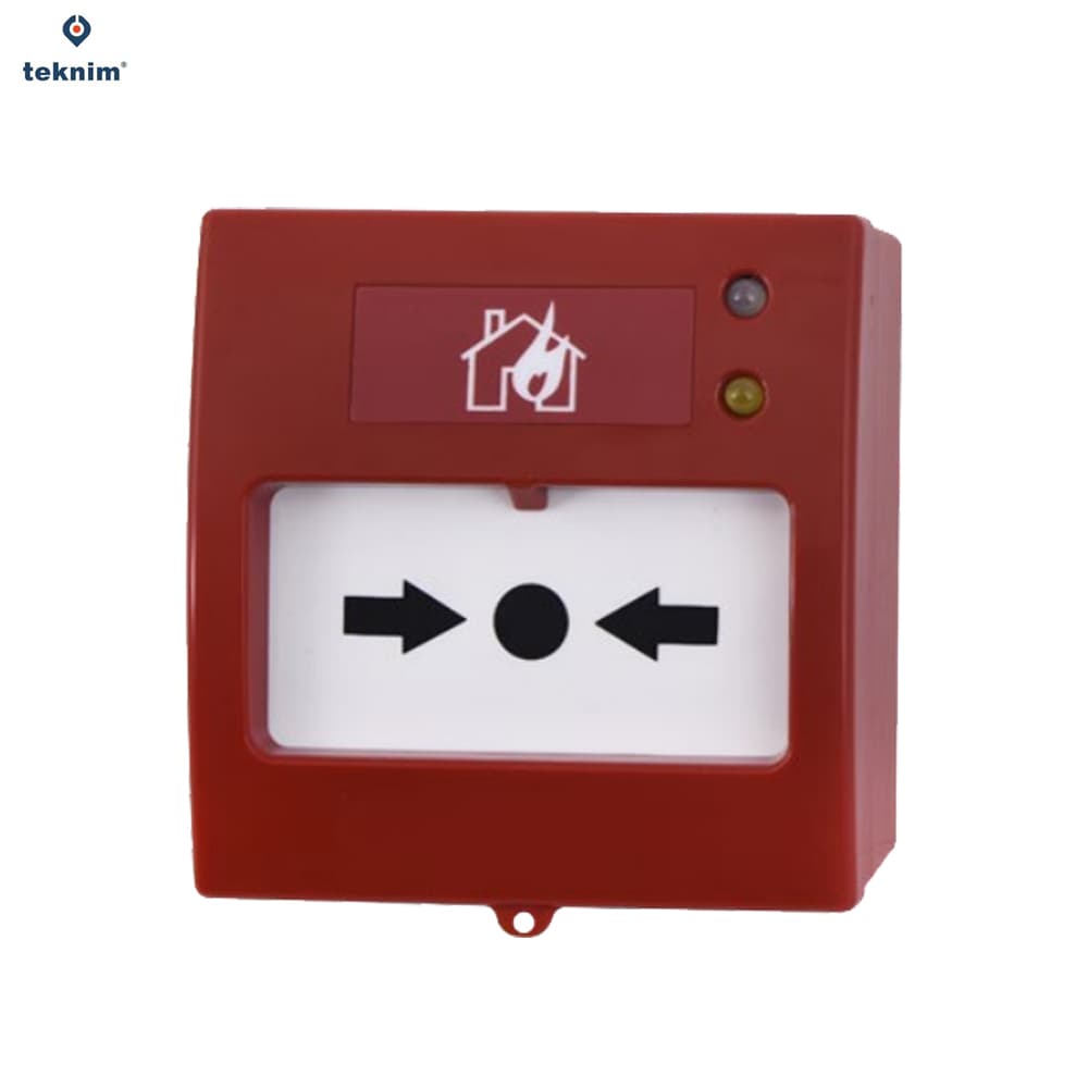 Teknim TFB-2266 Adresli İzolatörlü Yangın İhbar Butonu - Image 1