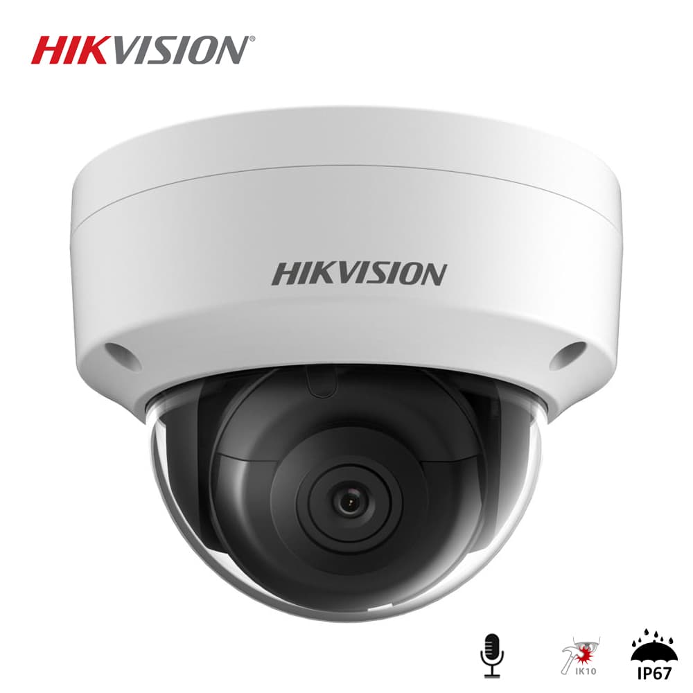 Hikvision DS-2CD3121G0-IUFUHK 2MP Sesli IP Dome Kamera - Image 1