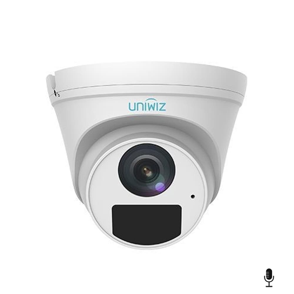 Univiz IPC-T124-APF28 4MP Sesli IP Dome Kamera - Image 1