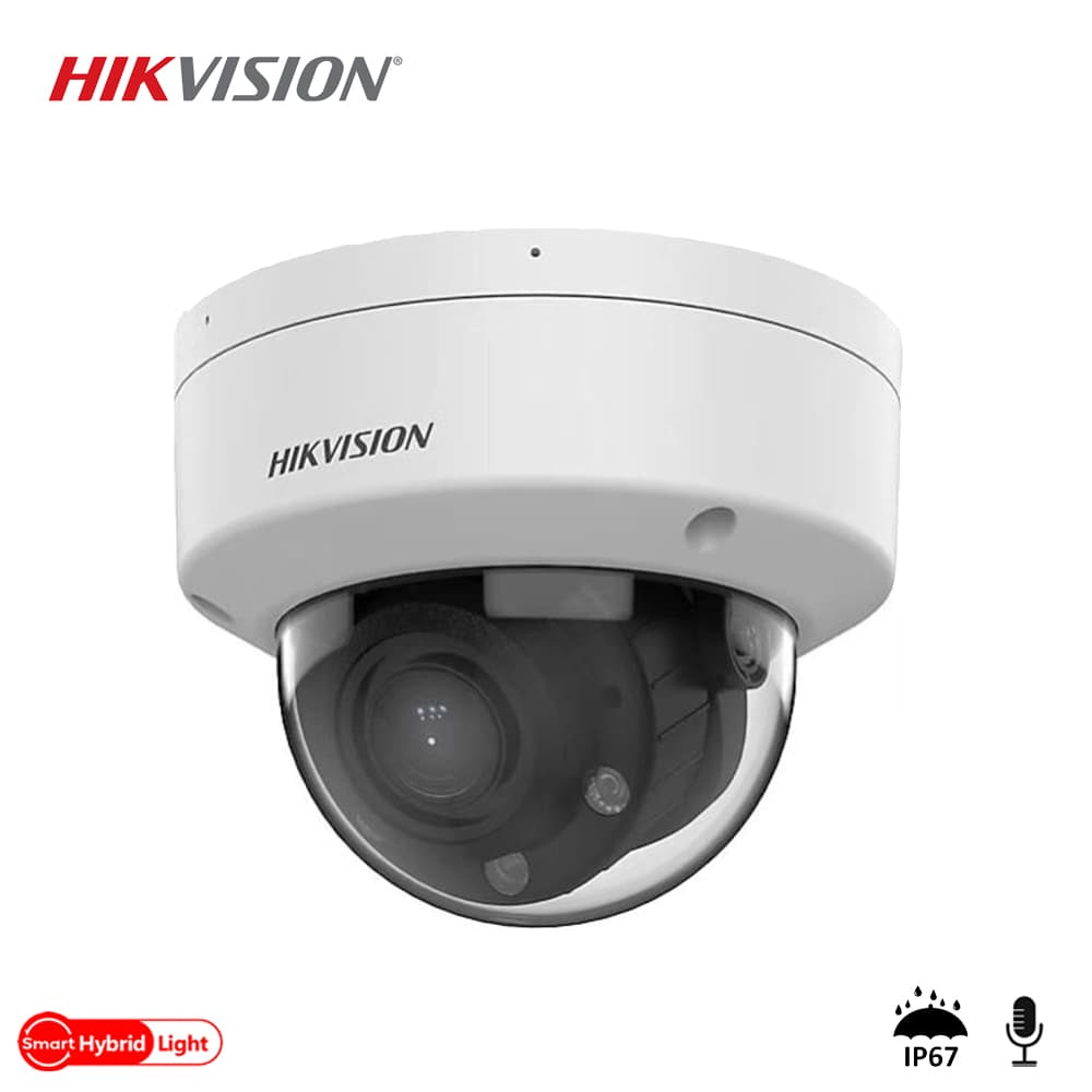 Hikvision DS-2CD1723G2-LIZSU 2MP Sesli IP Dome Kamera - Image 1
