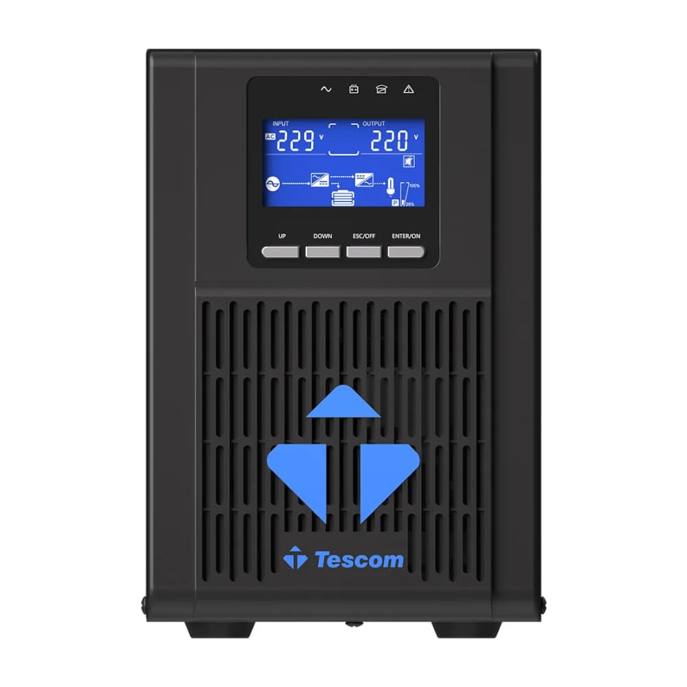 Tescom NEOLINE 2 KVA Online Kesintisiz Güç Kaynağı UPS (4x9Ah) - Image 1